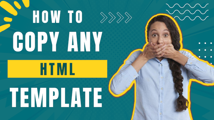 Copy a HTML Template