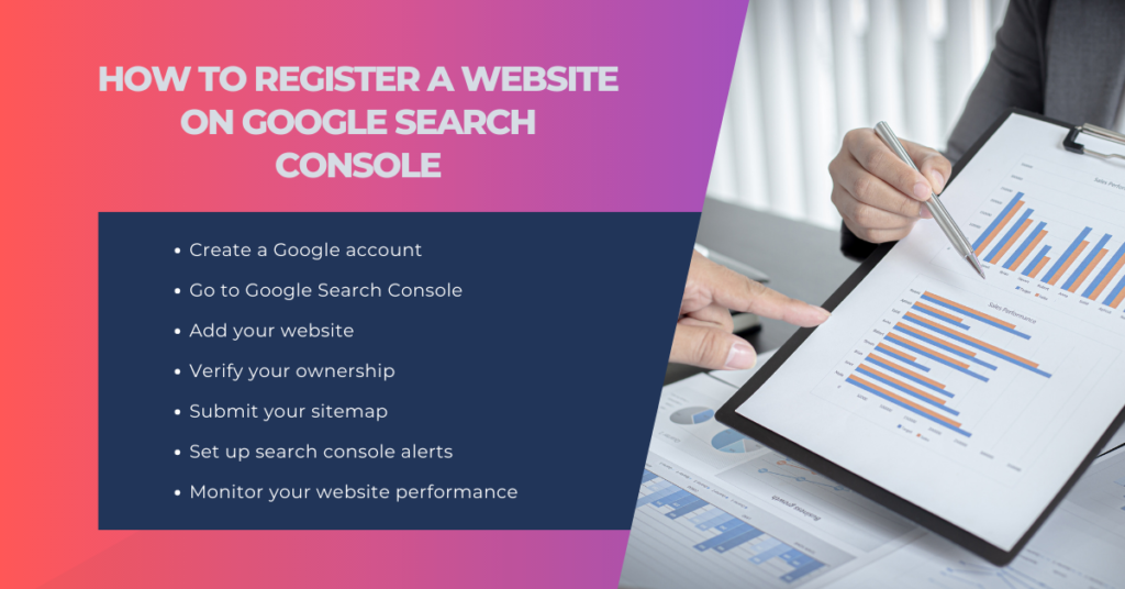 how to register a website on Google Search Console